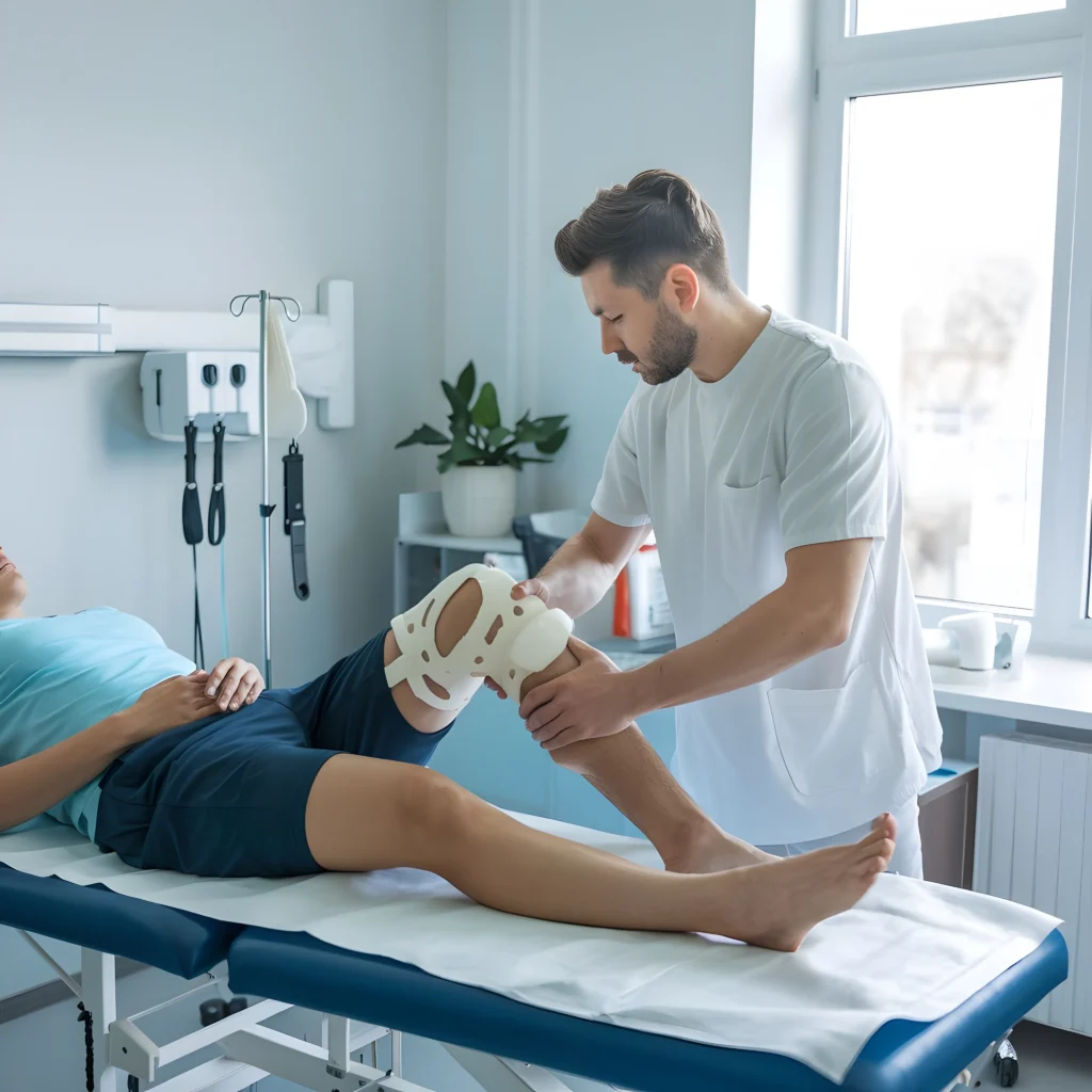Physiotherapy clinic website interface showcasing professional web design in Brisbane