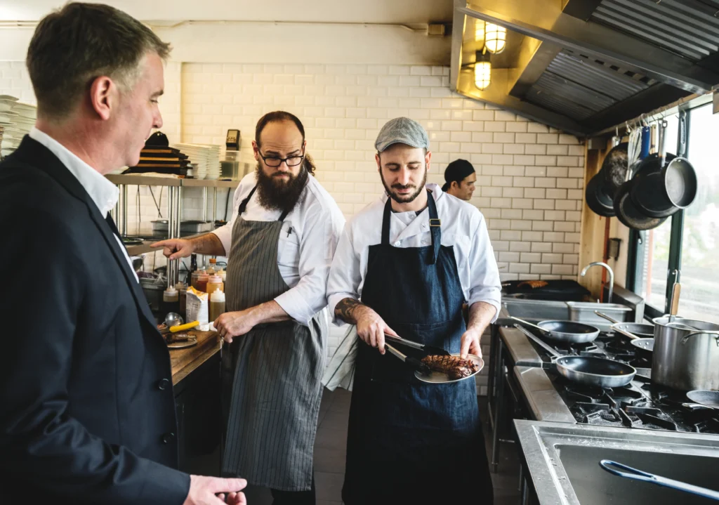 Restaurant interior dining setup in Hobart showcasing hospitality business