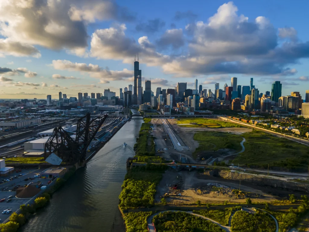 Brisbane city skyline Australia representing local plumber SEO services
