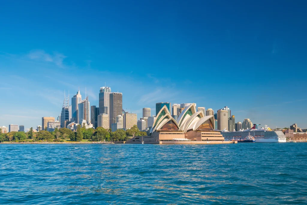 downtown sydney skyline