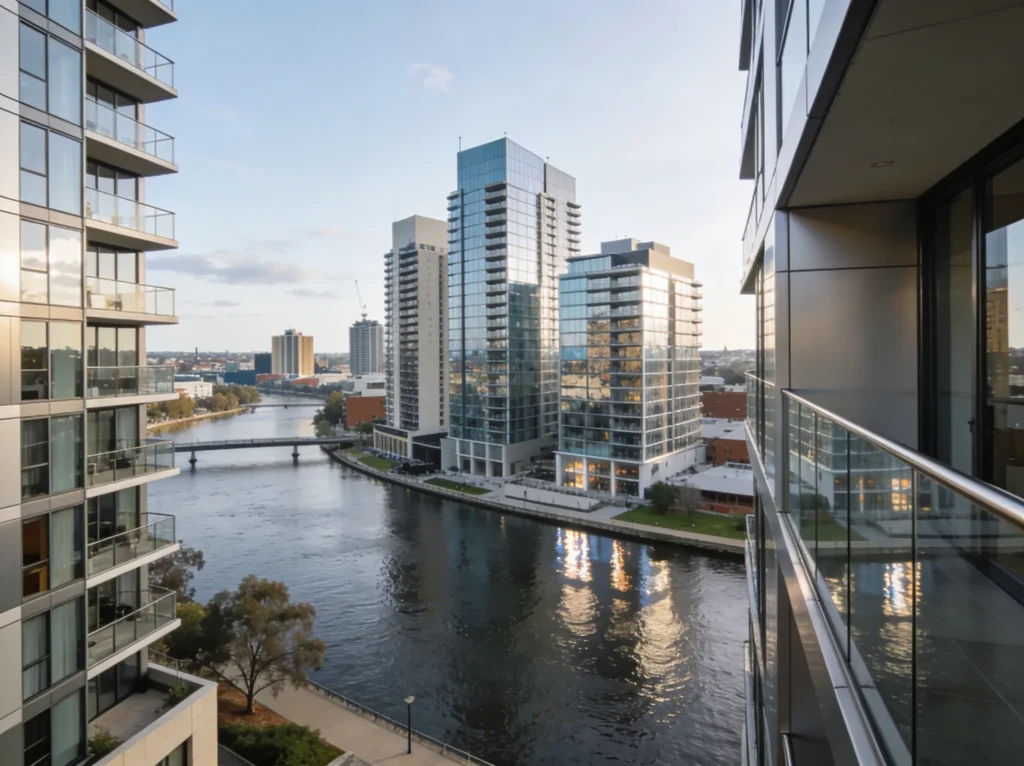 Adelaide skyline Australia representing real estate SEO services