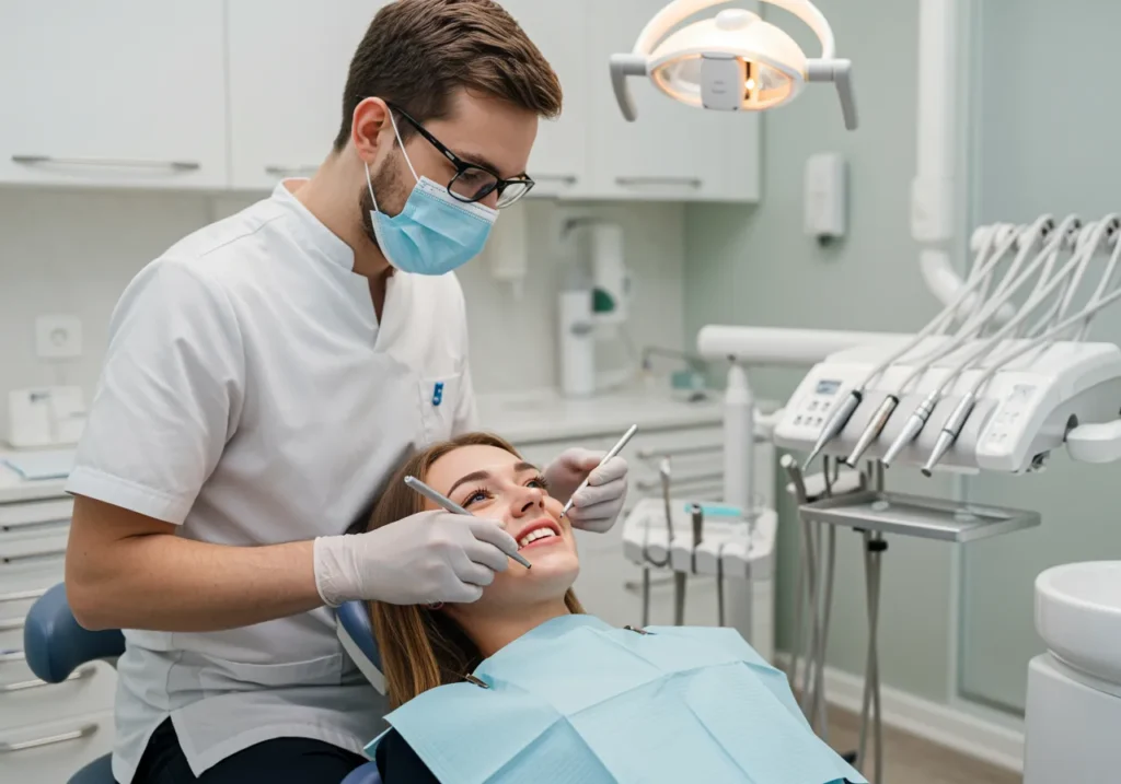 Professional dental consultation and checkup in Melbourne clinic