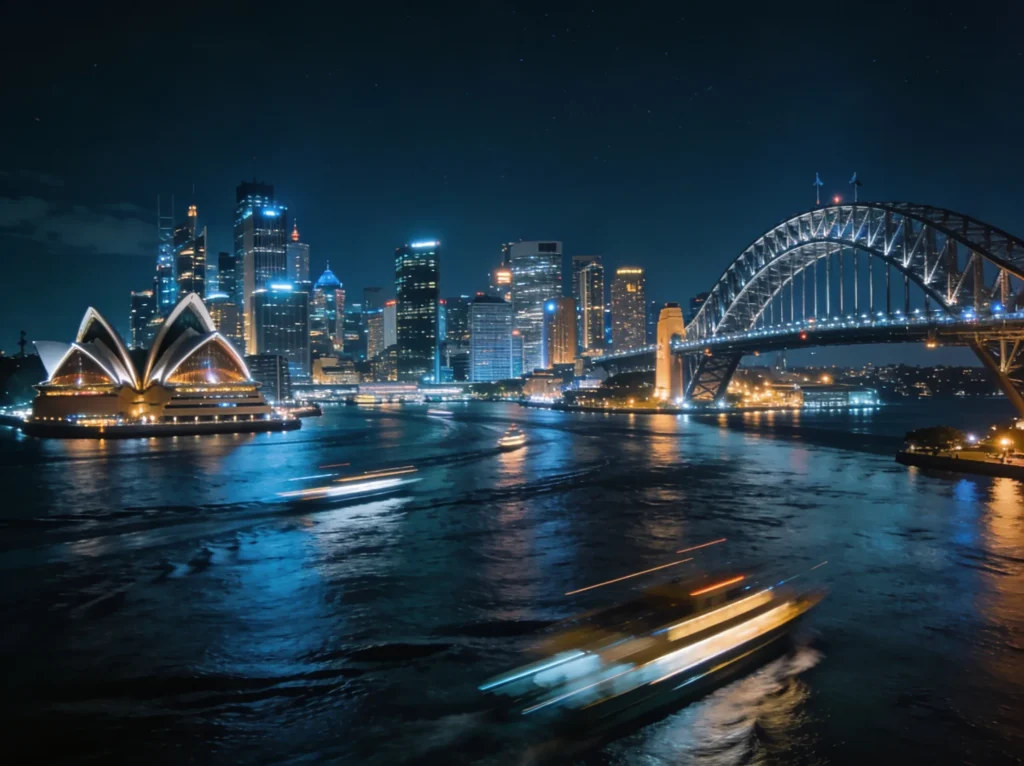 Sydney skyline Australia representing local accountant SEO services