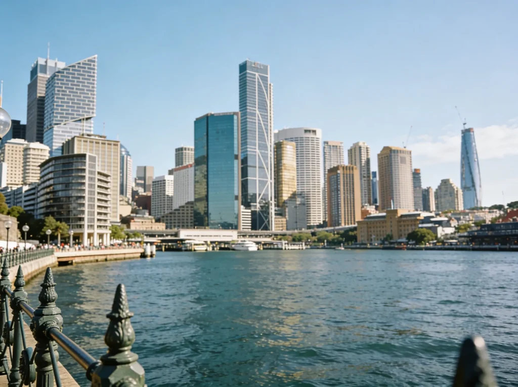 Sydney skyline Australia representing local restaurant SEO services