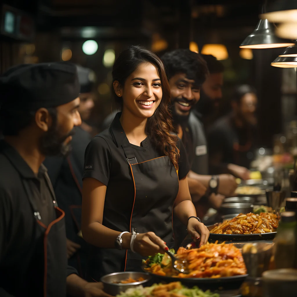 Delicious food served in Perth restaurant for customer dining experience