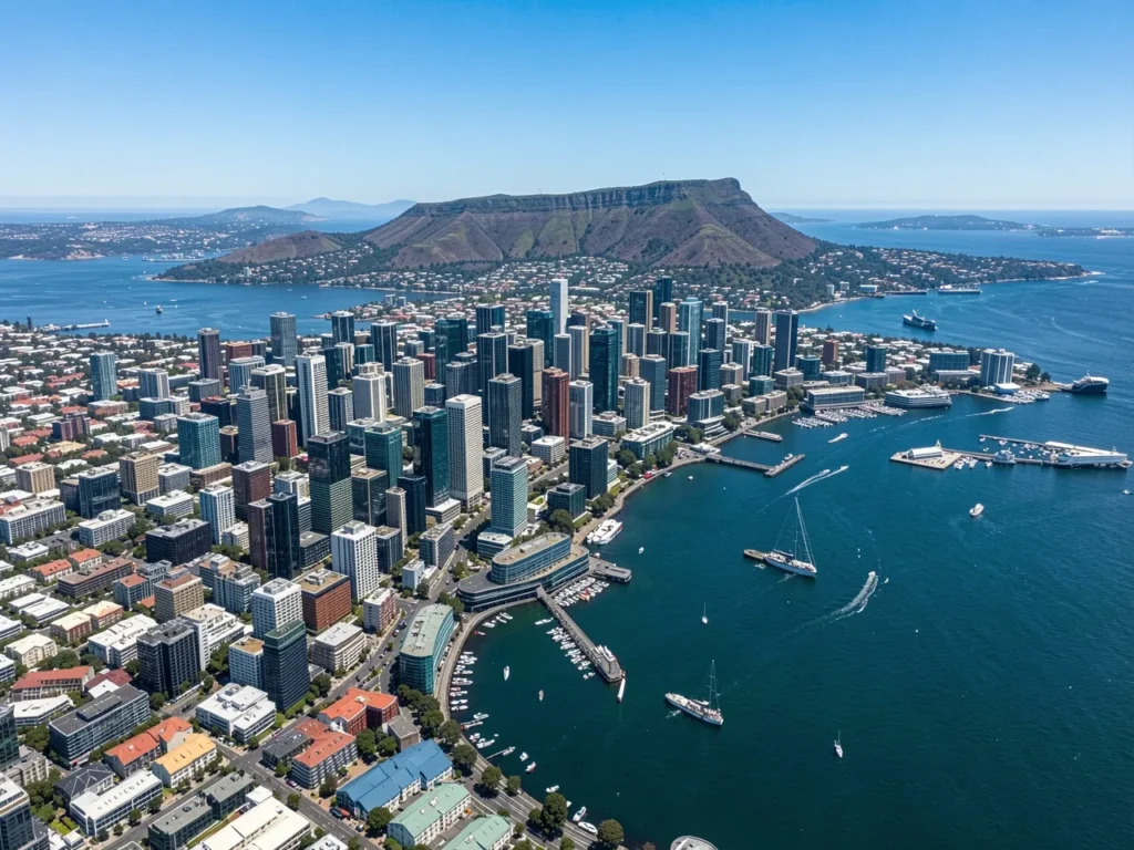 Hobart skyline Australia representing local restaurant SEO services