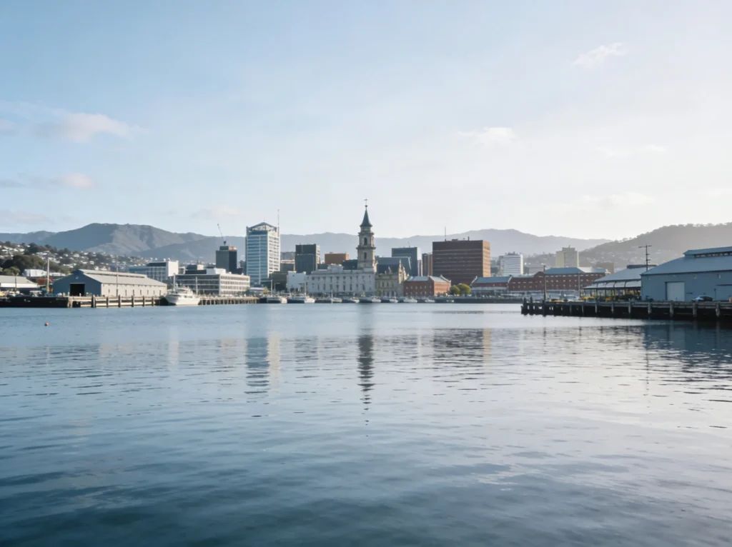 Hobart skyline Australia representing local chiropractor SEO services