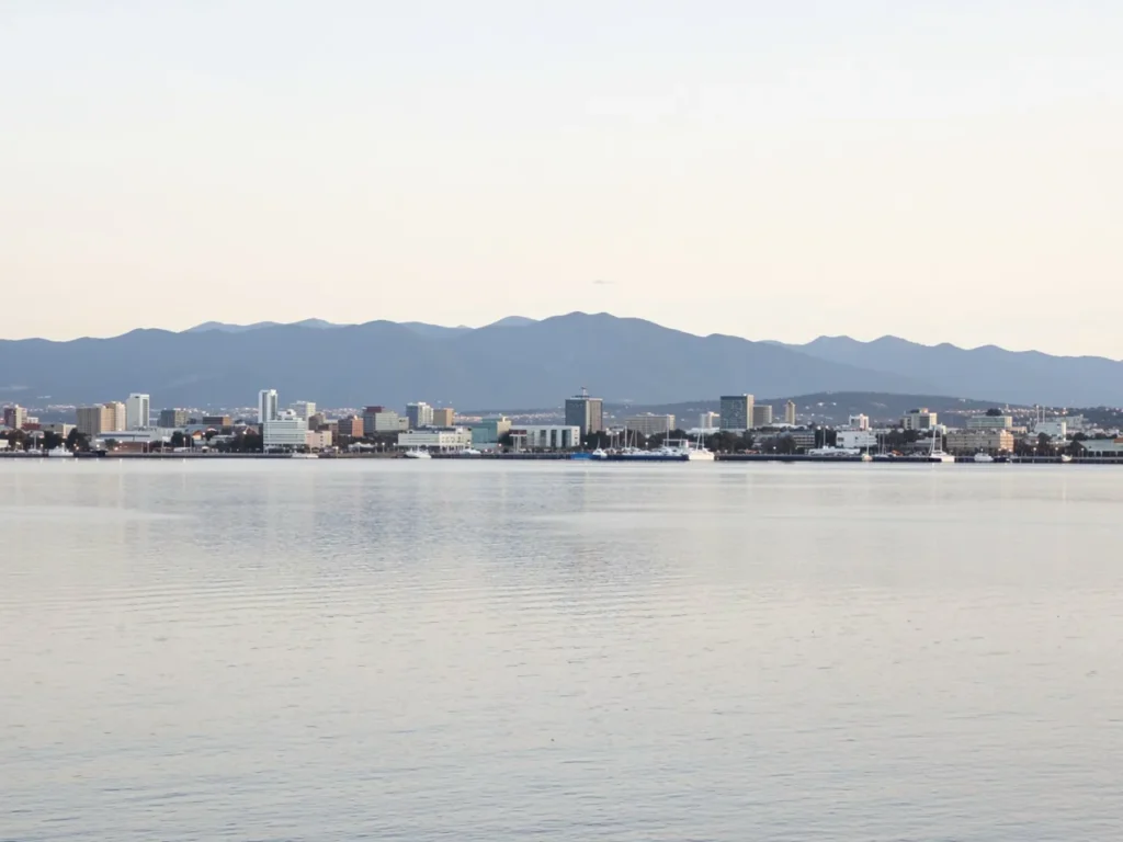 Hobart skyline Australia representing local accountant SEO services