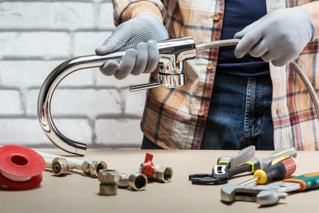 Modern plumbing website design and development for Brisbane business