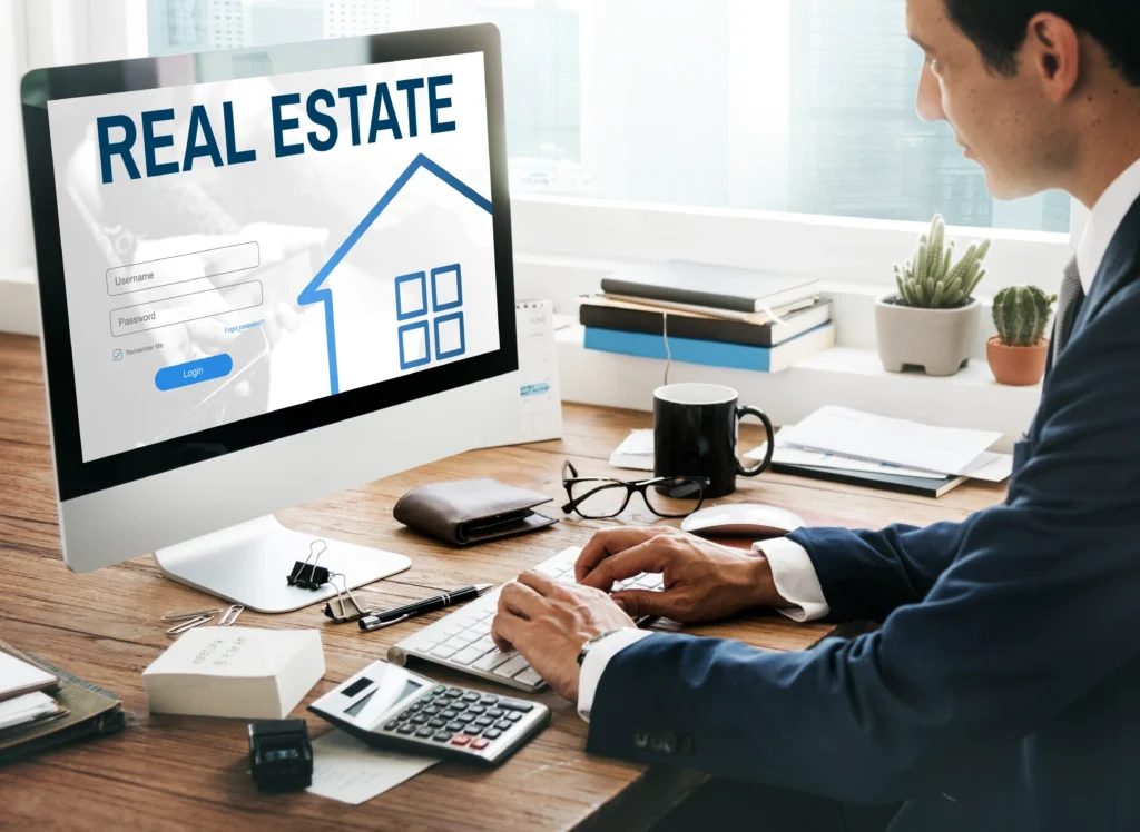 Real estate agent showing property to client in Brisbane home inspection