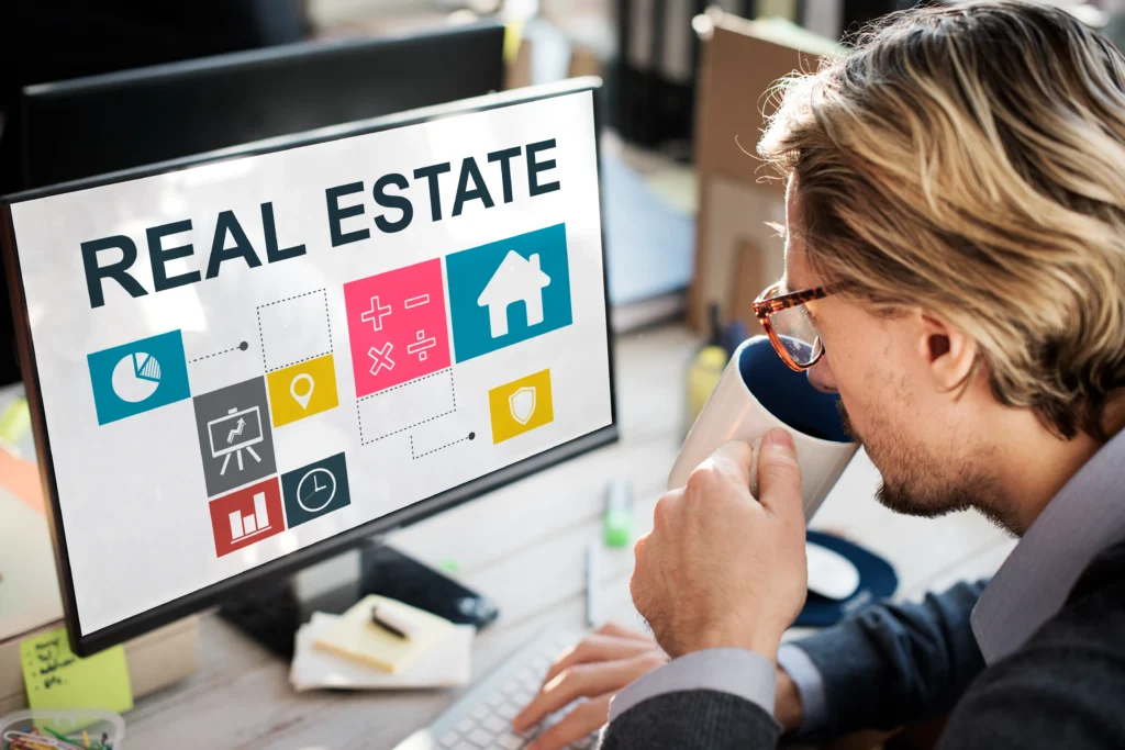 Real estate agent showing property to client in Brisbane home inspection