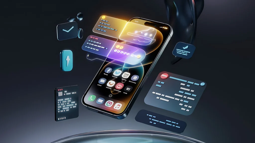 Smart Phone With Word Call Screen