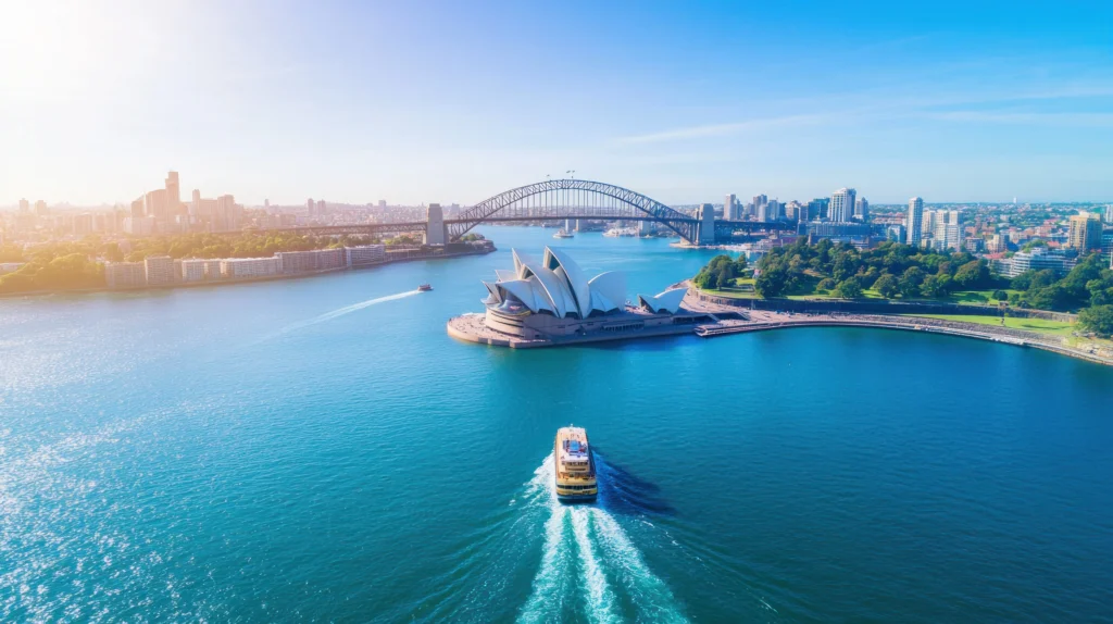 Sydney skyline Australia representing local dental SEO services