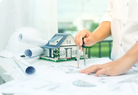 representing real estate, construction, or architectural services