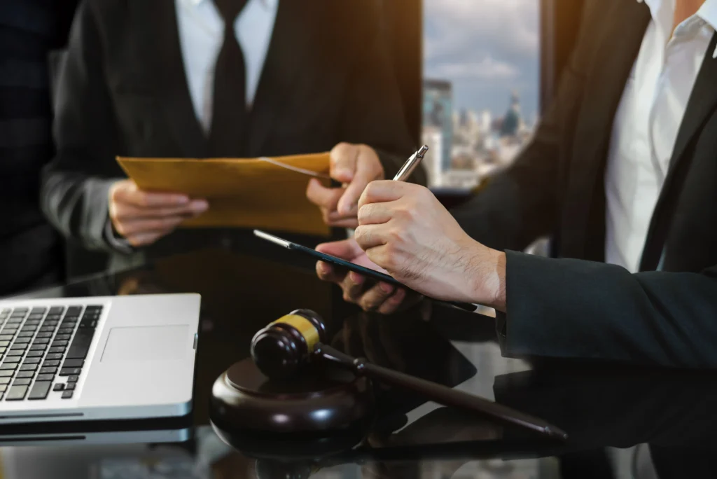 lawyer in Melbourne consulting client legal office digital marketing services