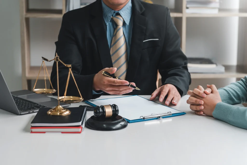 lawyer in Hobart consulting client PPC advertising for law firms