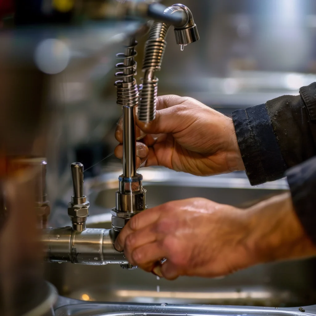 Hobart plumbing services technician repairing sink online marketing for plumbers