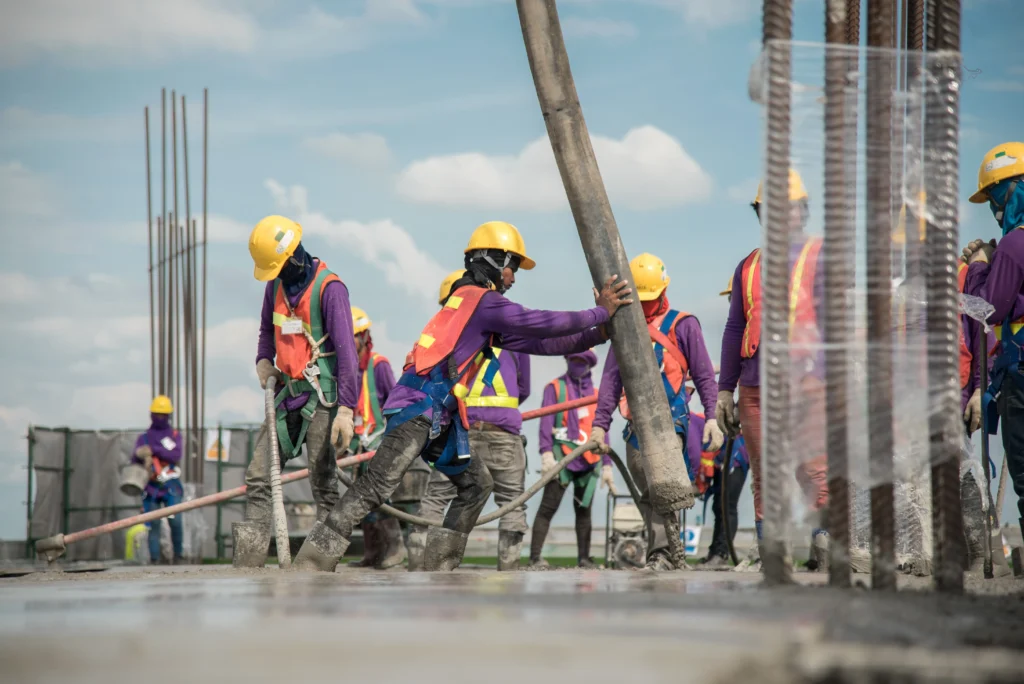 Modern construction company website design and development for Melbourne builders