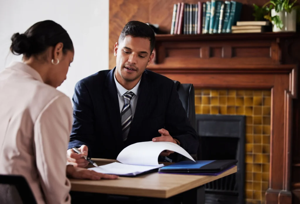 lawyer in Sydney consulting client PPC advertising for law firms