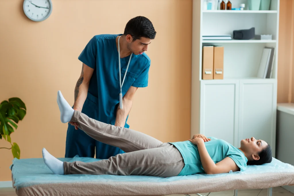 chiropractor in Hobart treating patient digital marketing for chiropractic clinics