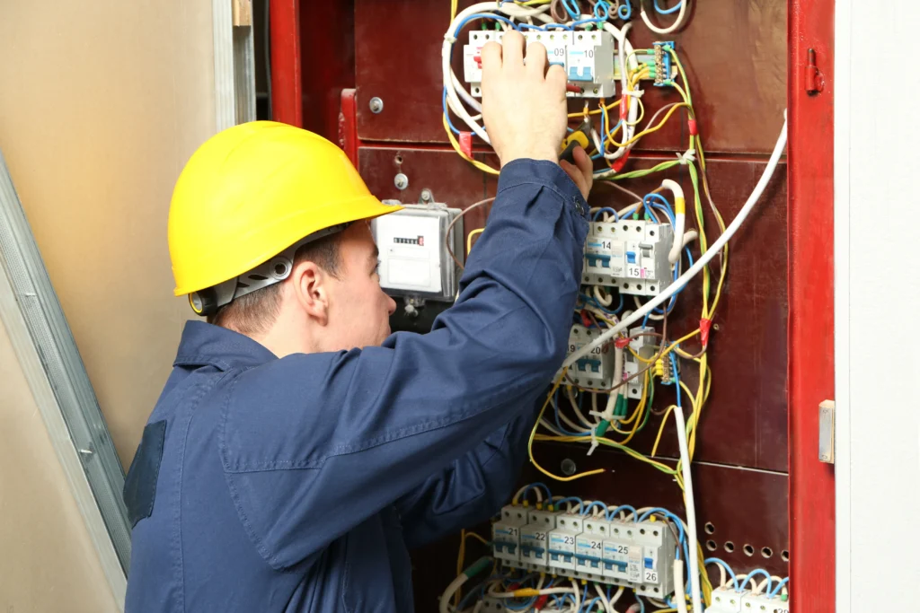 Hobart electrical company logo design brochure and social media branding services for electricians