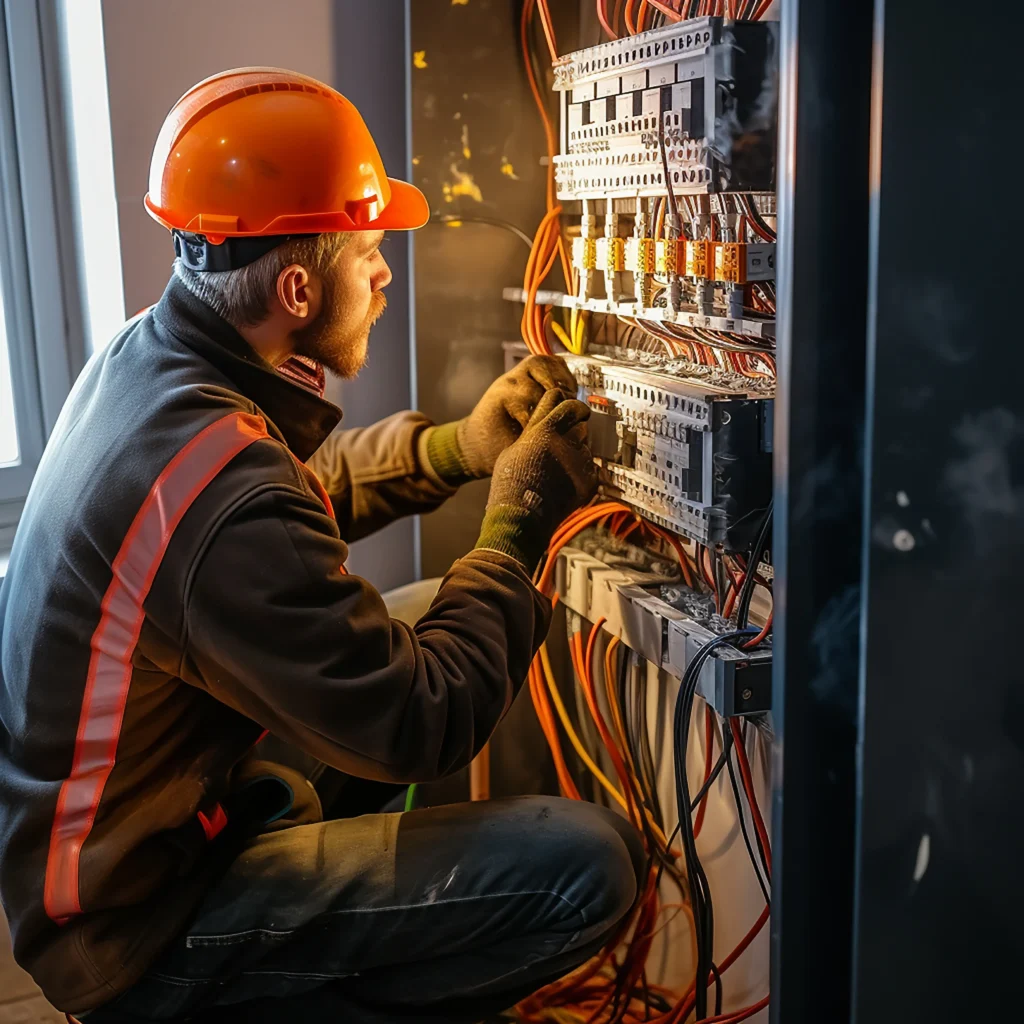 Adelaide electrical services technician wiring online marketing for electricians