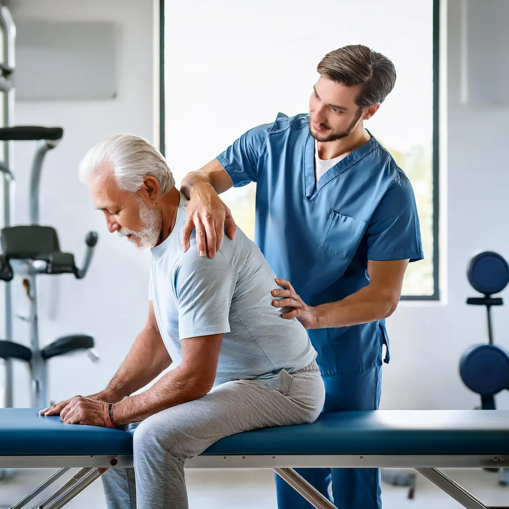 Physiotherapy clinic website interface showcasing professional web design in Sydney