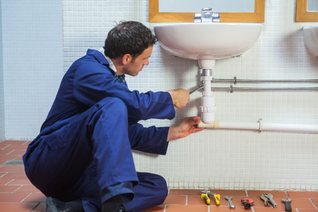 plumber in Melbourne fixing pipes residential plumbing digital marketing services
