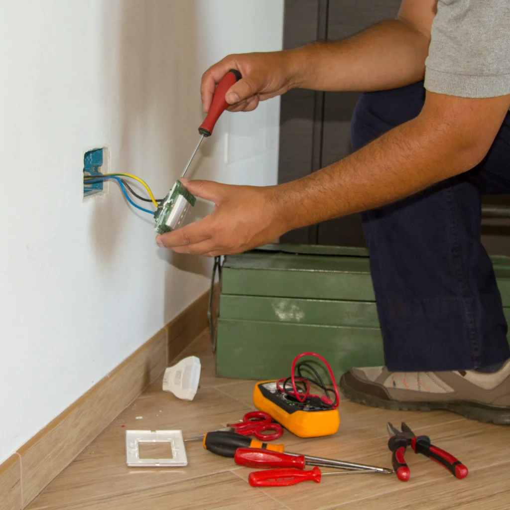 Hobart electrician installing wiring online marketing services for electrical contractors