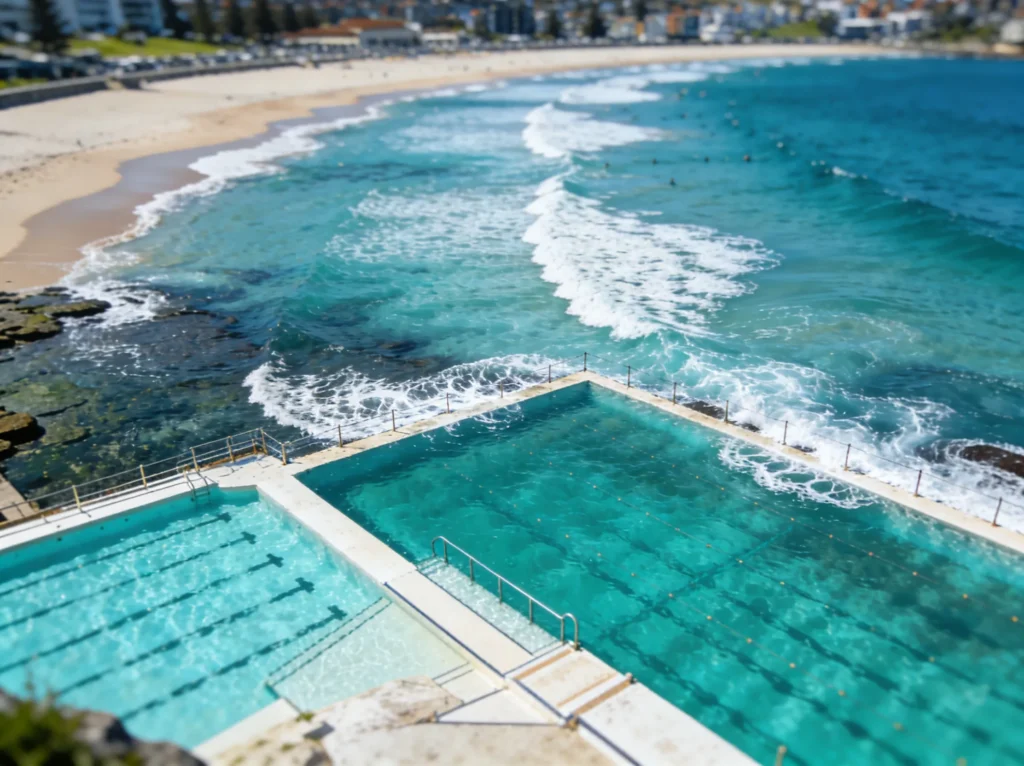 Sydney city skyline for plumbing app development services