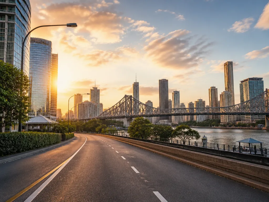 Brisbane city skyline for dental PPC advertising services