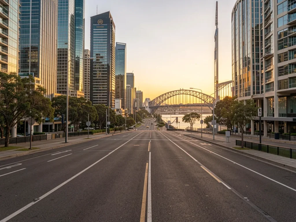 Brisbane city skyline for plumbing PPC advertising services