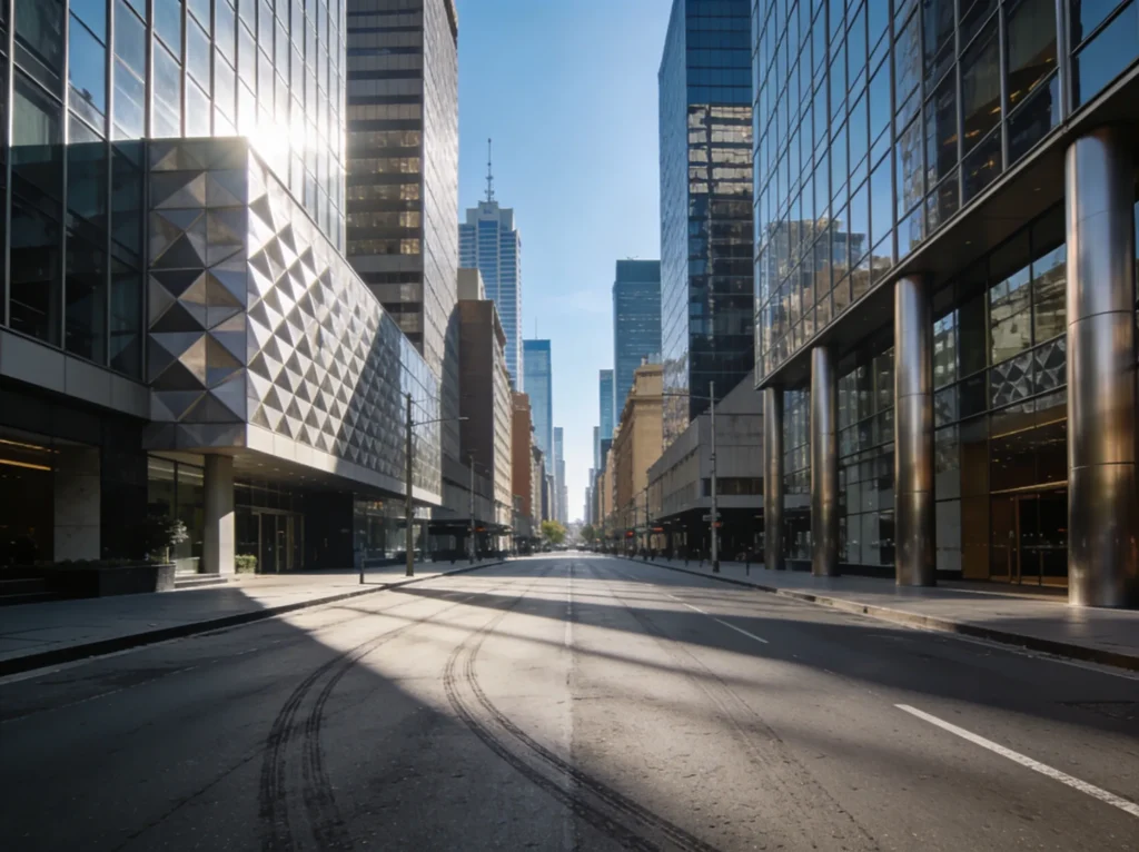 Melbourne city skyline for builder PPC advertising services