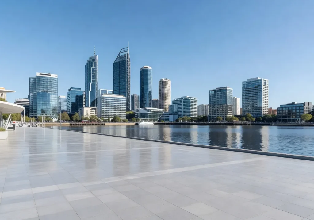 Perth city skyline for physiotherapy PPC advertising services