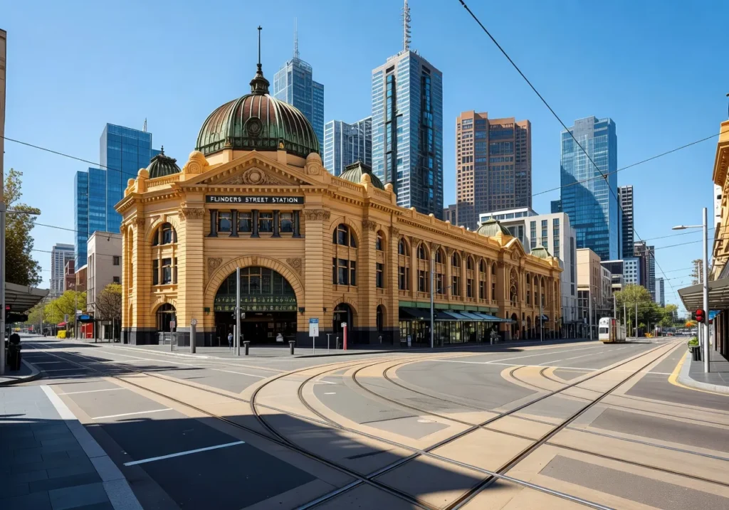 Melbourne city skyline for accounting PPC advertising services