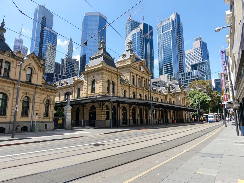 Melbourne city skyline for real estate PPC advertising services