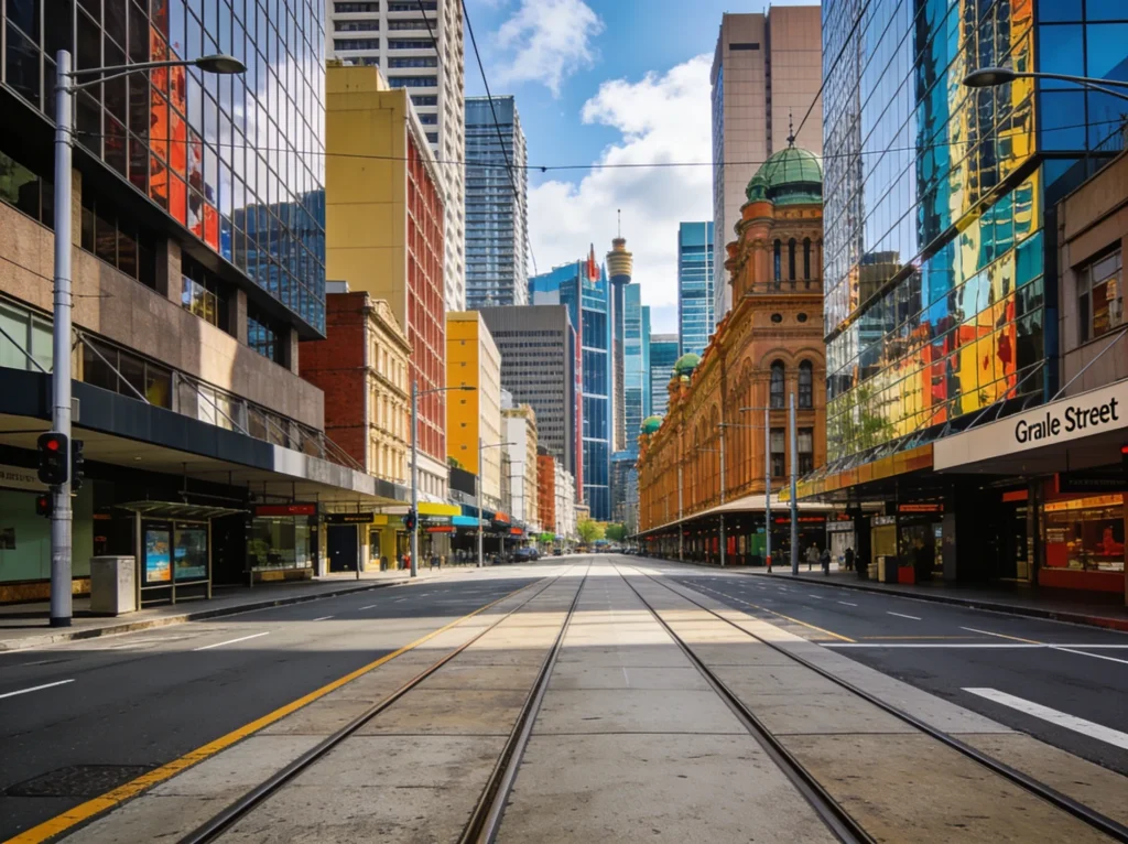 Sydney city skyline for builder PPC advertising services