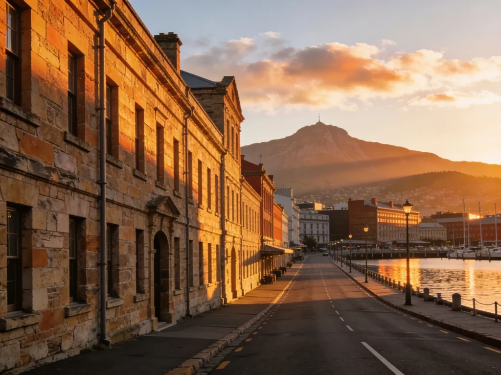 Hobart Tasmania skyline for legal digital marketing services