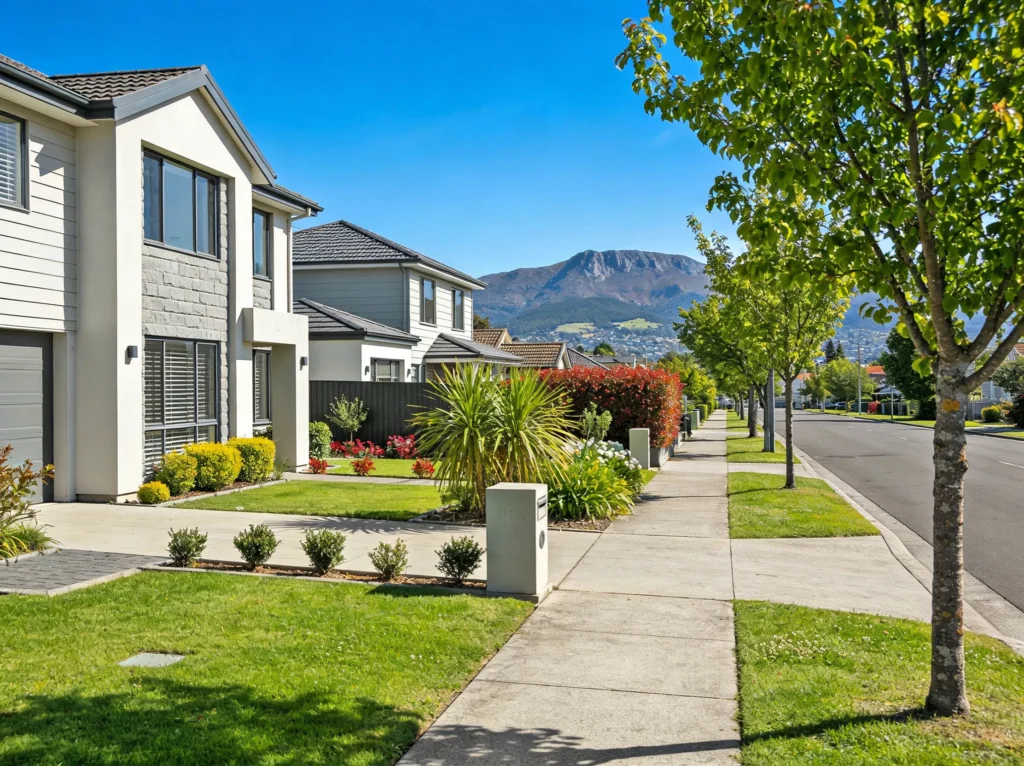 Hobart Tasmania skyline for builder digital marketing services