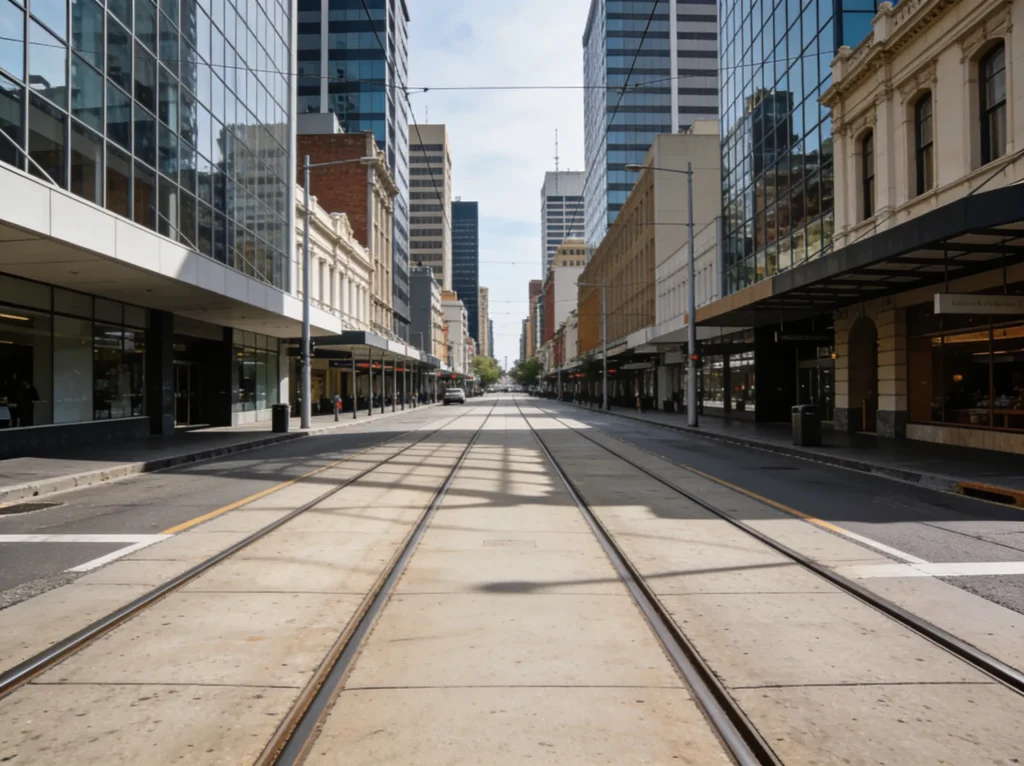 Adelaide city skyline for restaurant PPC advertising services