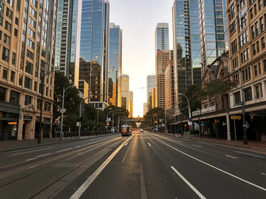 Melbourne city skyline for dental PPC advertising services