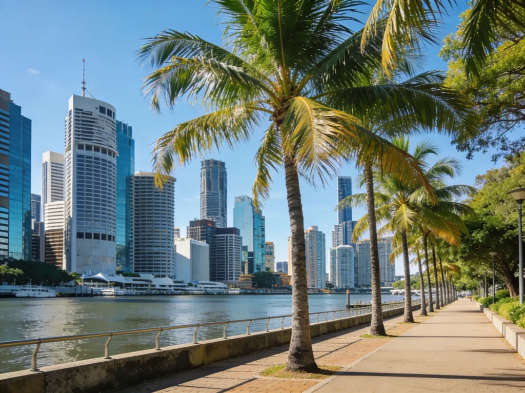 Brisbane Queensland skyline for chiropractic digital marketing services