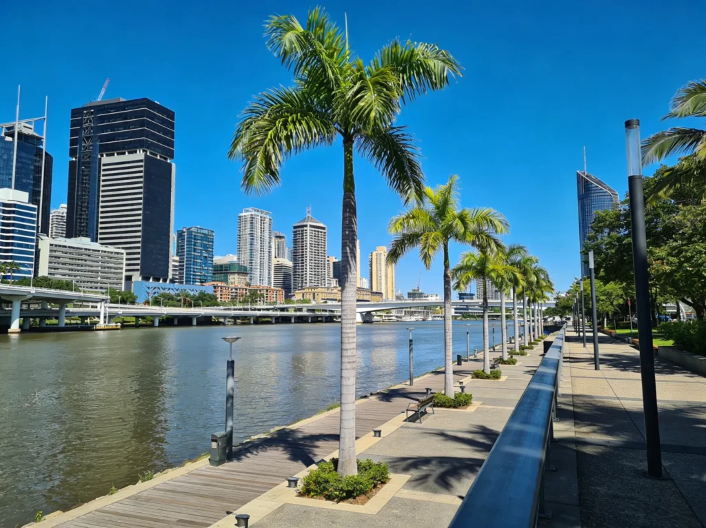 Brisbane Queensland skyline for physiotherapy digital marketing services