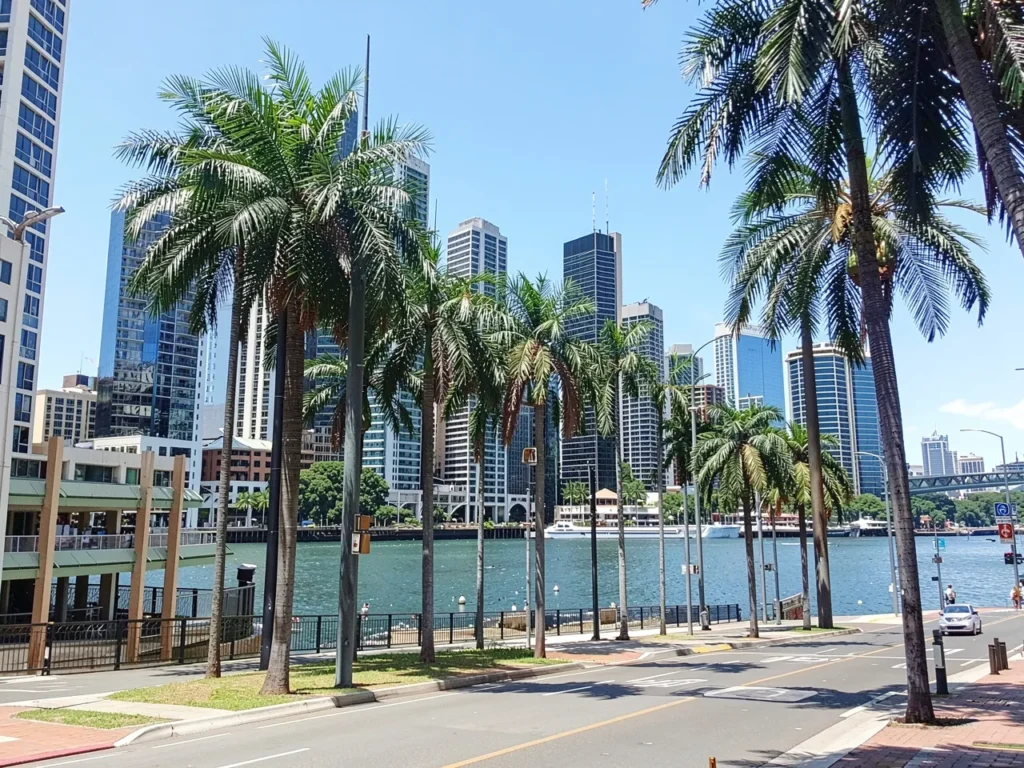Brisbane city skyline for accounting PPC advertising services