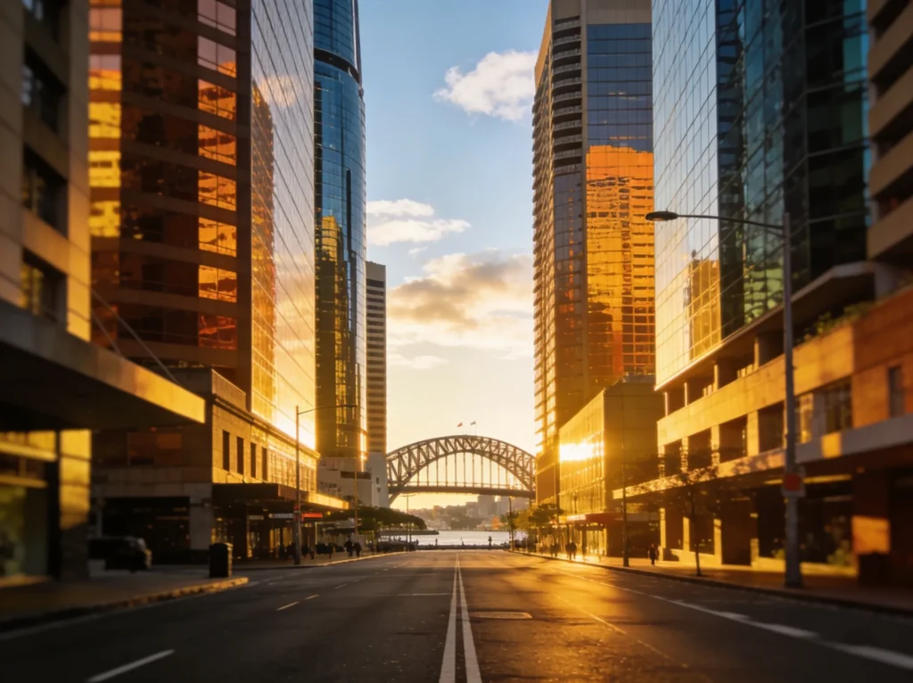 Sydney New South Wales skyline for dental digital marketing services