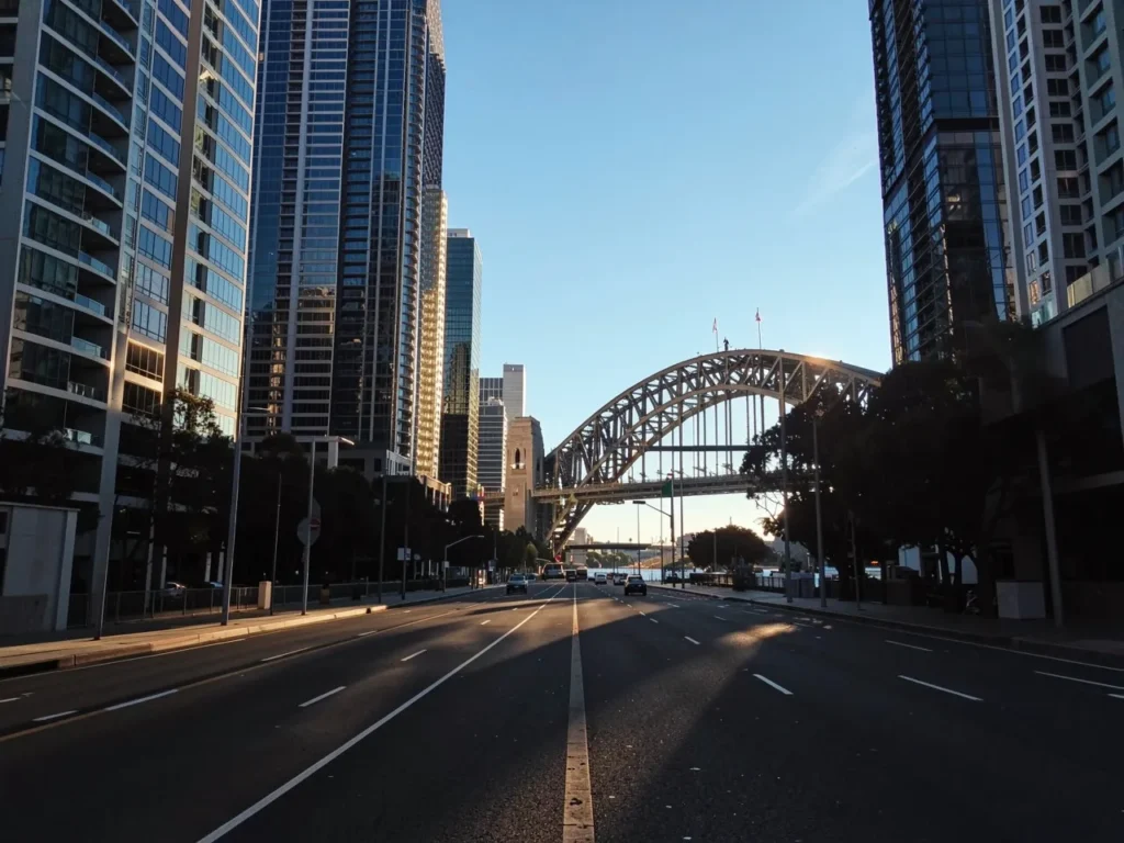 Sydney New South Wales skyline for lawyer digital marketing services