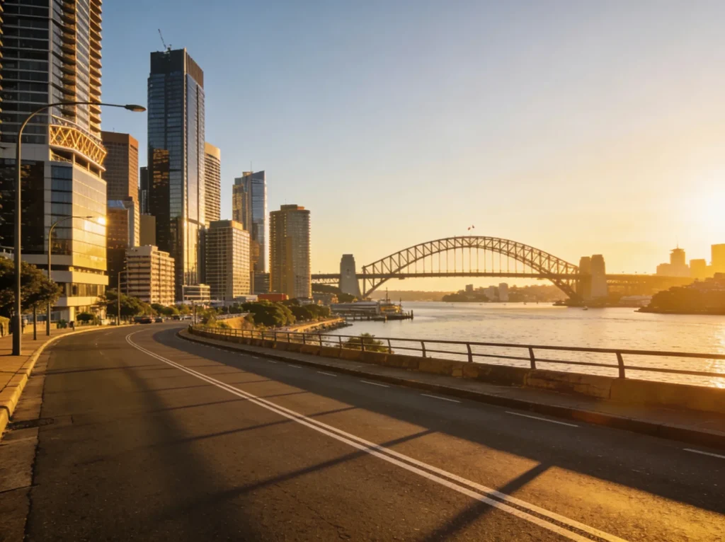 Sydney city skyline for dental PPC advertising services