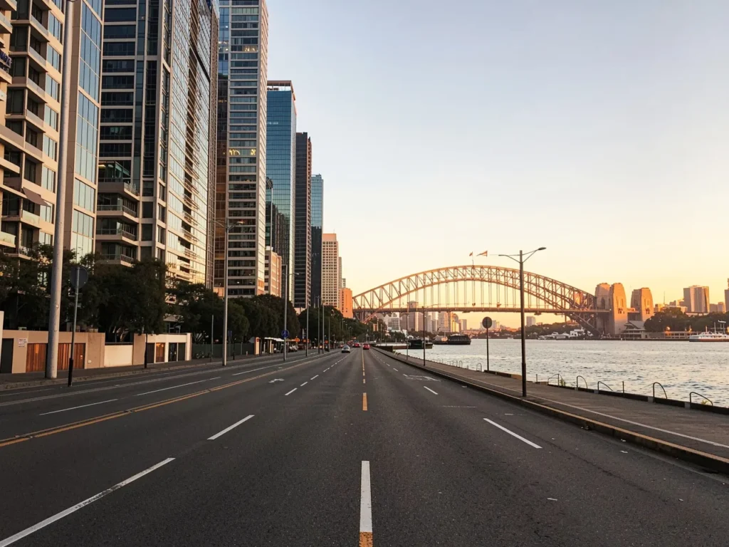 Sydney city skyline for legal PPC advertising services