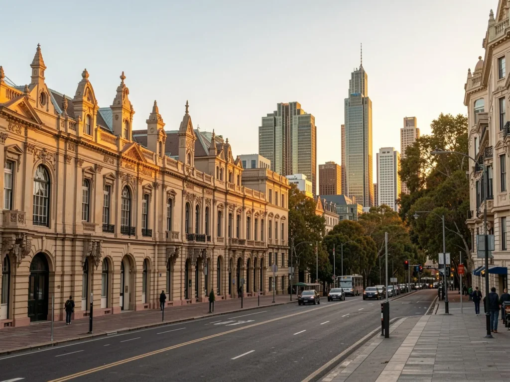 Adelaide skyline South Australia for real estate web design services