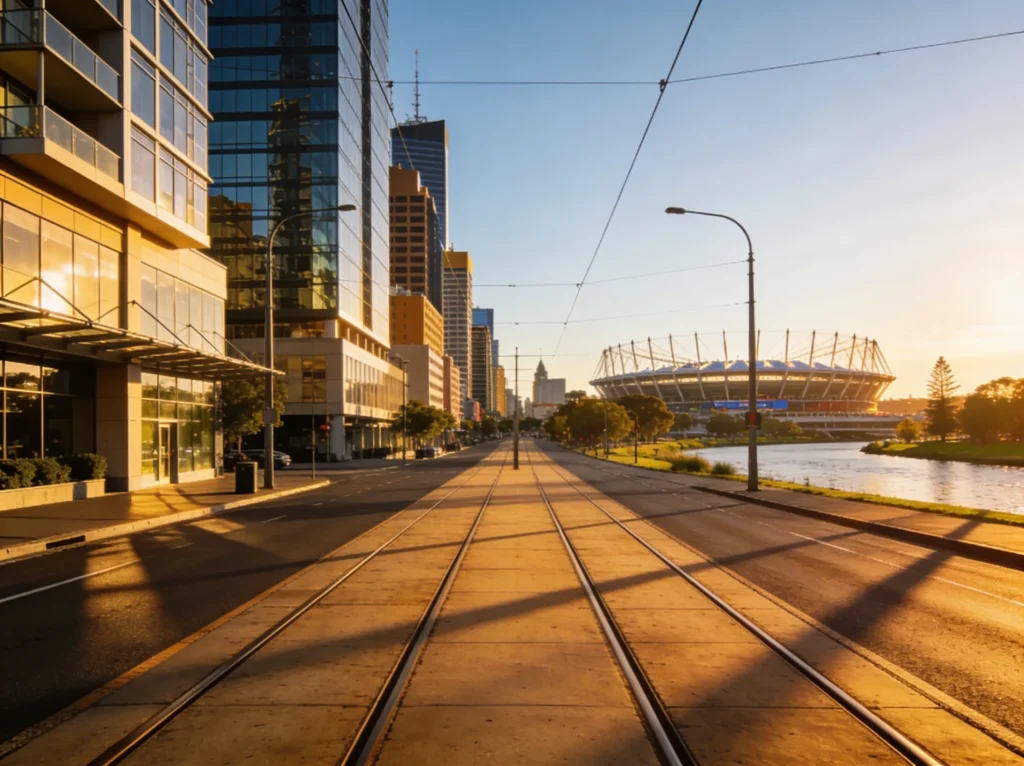 Adelaide South Australia skyline for dental digital marketing services